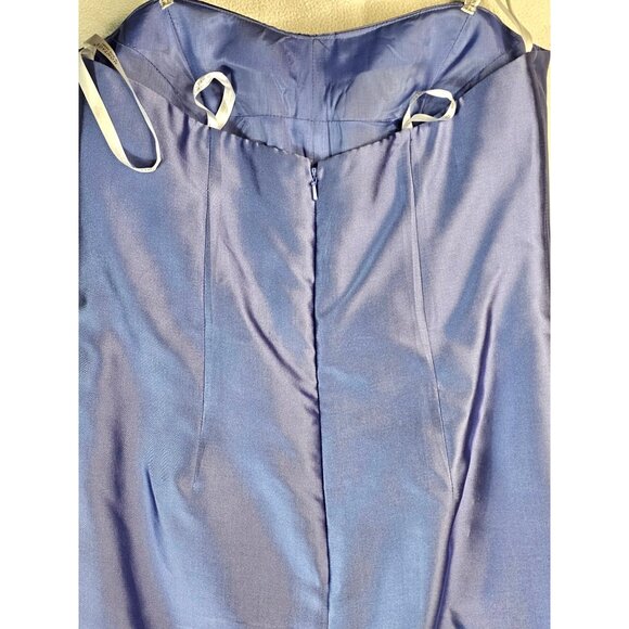 Montage By Mon Cheri Lavender Embellished Skirt Suit Set Size 8 Elegant Formalwe - Picture 11 of 12